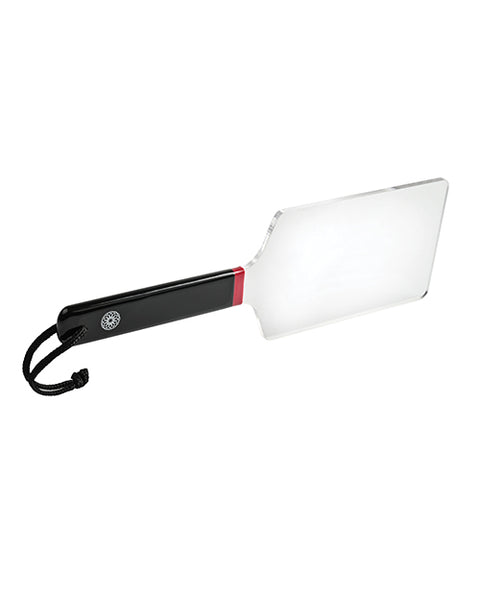 Saffron Acrylic Paddle - Black