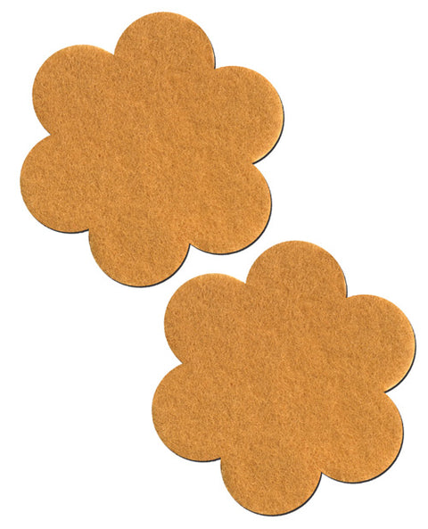 Pastease Vegan Suede Flower - Nude O-s