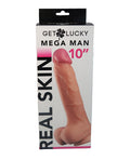 Get Lucky 10" Real Skin Series Mega Man - Flesh