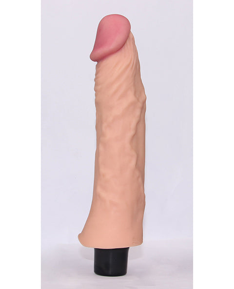 Get Lucky 8.3" Real Skin Series Vibrating - Flesh