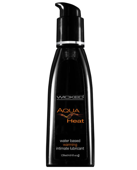 Wicked Sensual Care Heat Warming Water Based Lubricant - 4 Oz