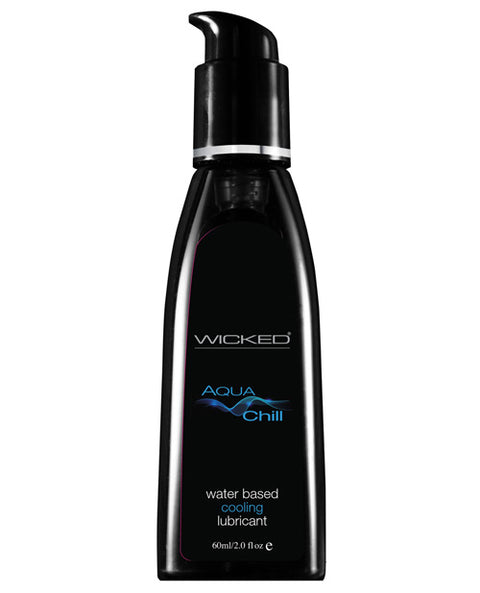 Wicked Sensual Care Aqua Chill Water Based Cooling Lubricant - 2 Oz