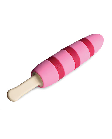 Cocksicle Fizzin 10x Silicone Rechargeable Vibrator - Pink