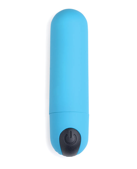 Bang! Vibrating Bullet W- Remote Control - Blue