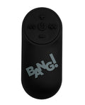 Bang! Vibrating Bullet W- Remote Control - Blue