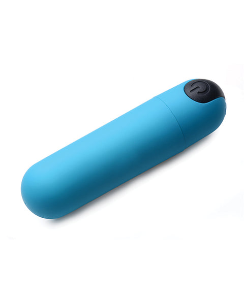 Bang! Vibrating Bullet W- Remote Control - Blue