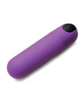 Bang! Vibrating Bullet W- Remote Control - Purple