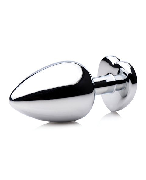Booty Sparks Rainbow Prism Heart Anal Plug - Large