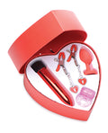 Frisky Passion Heart Gift Set - Red
