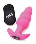 Bang! Vibrating Butt Plug W-remote Control - Pink