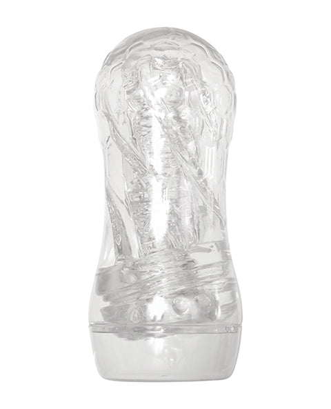 Zero Tolerance Twist Stroker - Clear-orange